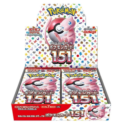 Pokémon 151 Booster Display Japanese - Pokemon Evolutions TCG