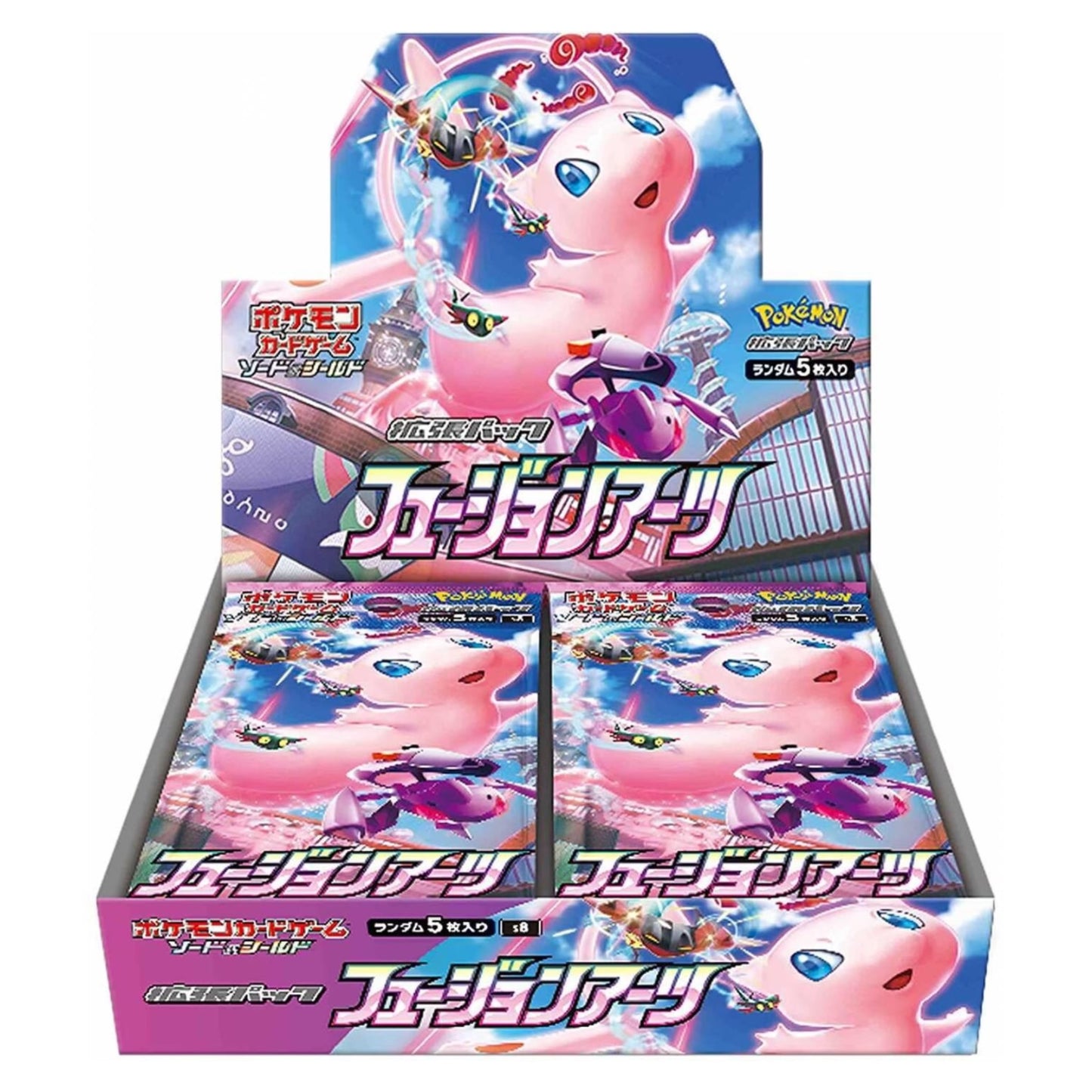 Pokémon Fusion Arts Booster Display Japanese - Pokemon Evolutions TCG