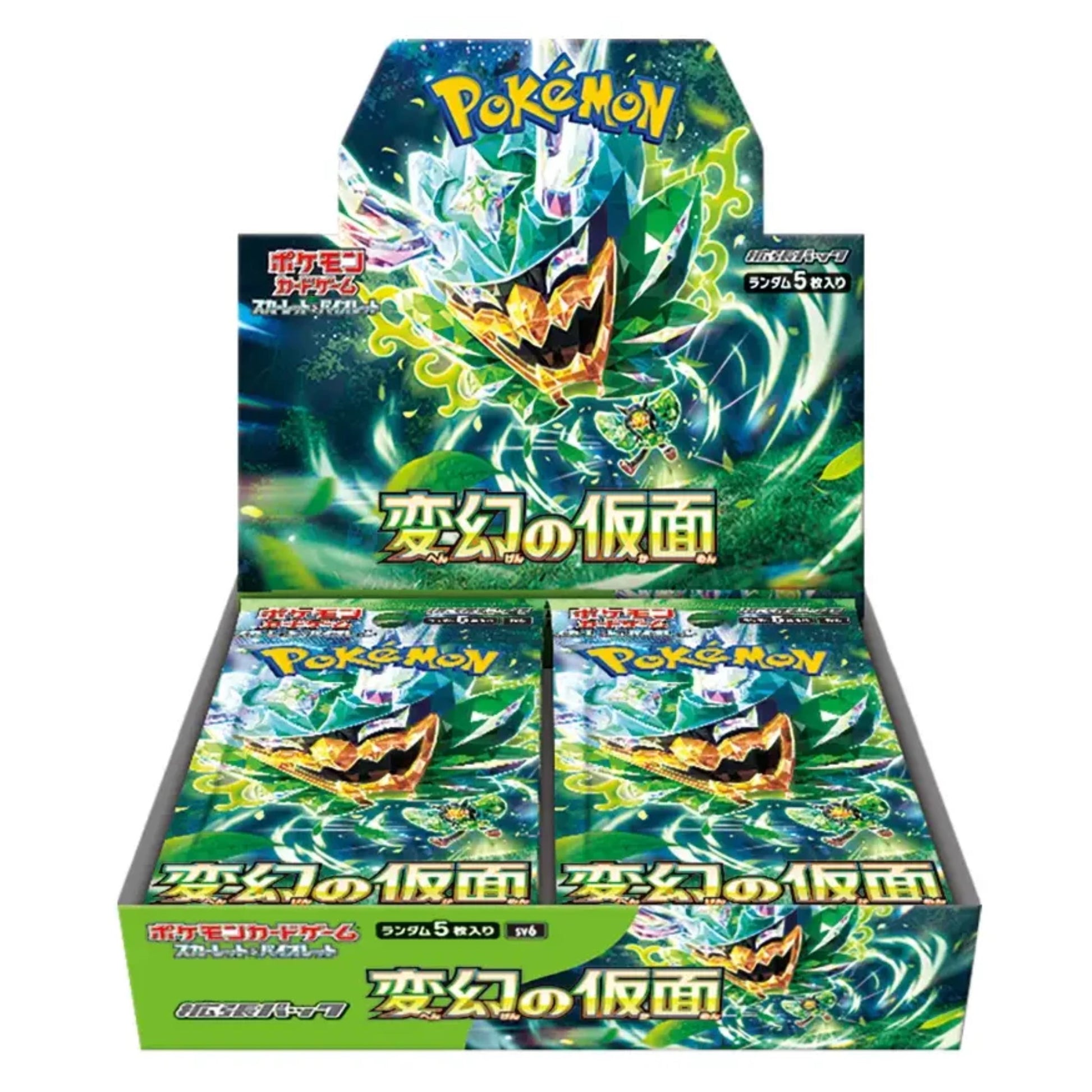 Pokémon Mask of Change Booster Display Japanese - Pokemon Evolutions TCG