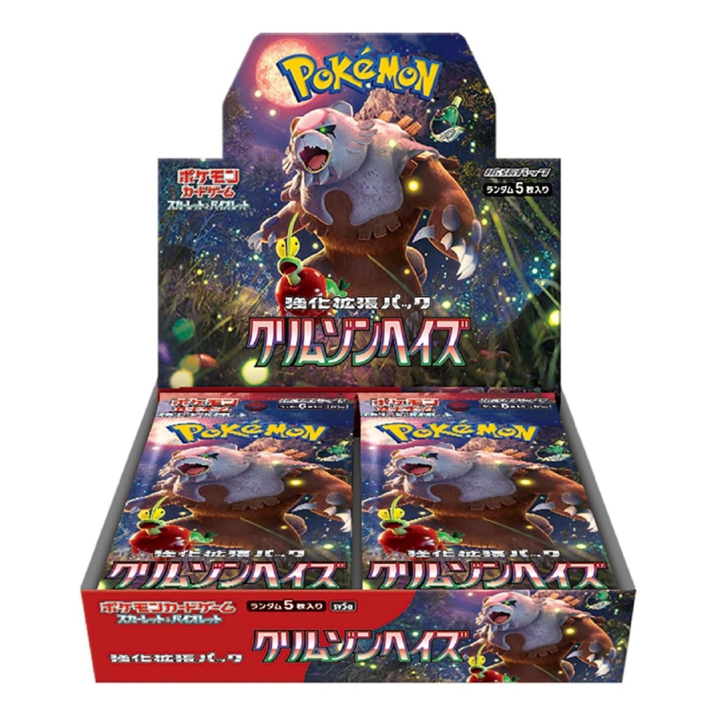 Pokémon Crimson Haze Booster Display Japanese - Pokemon Evolutions TCG