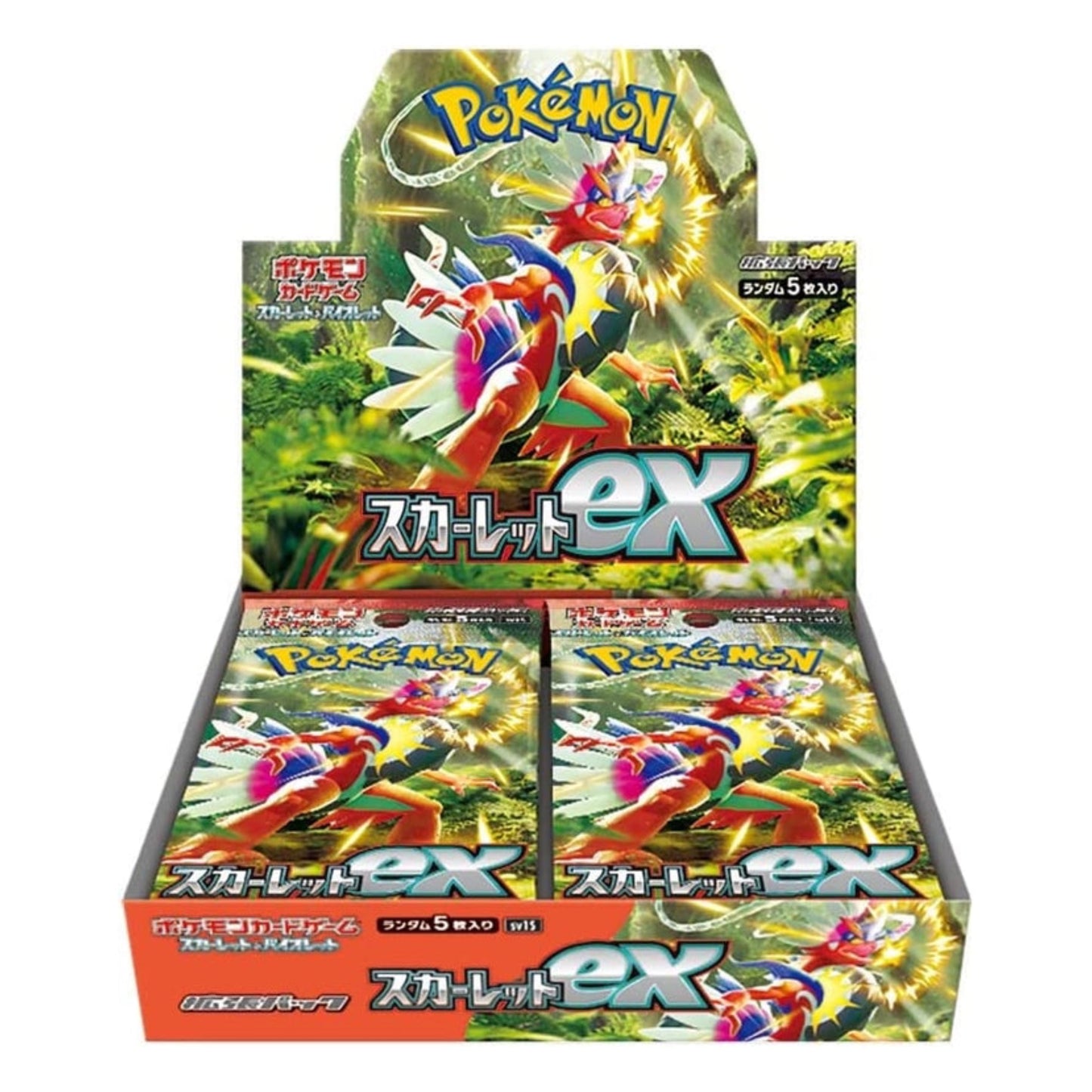 Pokémon Scarlet ex Booster Display Japanese - Pokemon Evolutions TCG