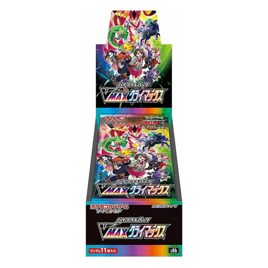 Pokémon VMAX Climax Booster Display Japanese - Pokemon Evolutions TCG