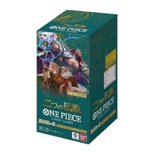 One Piece Two Legends OP-08 Booster Display - Pokemon Evolutions TCG