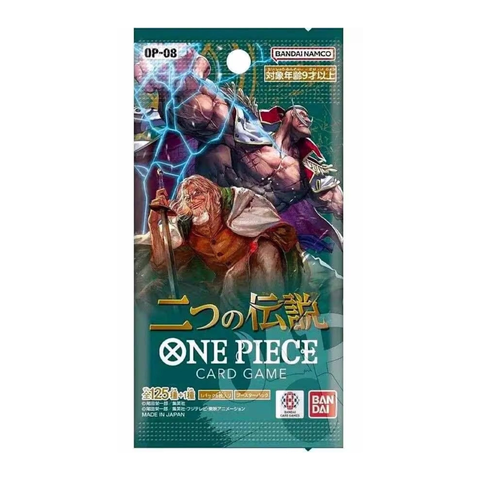 One Piece Two Legends OP-08 Booster Display - Pokemon Evolutions TCG