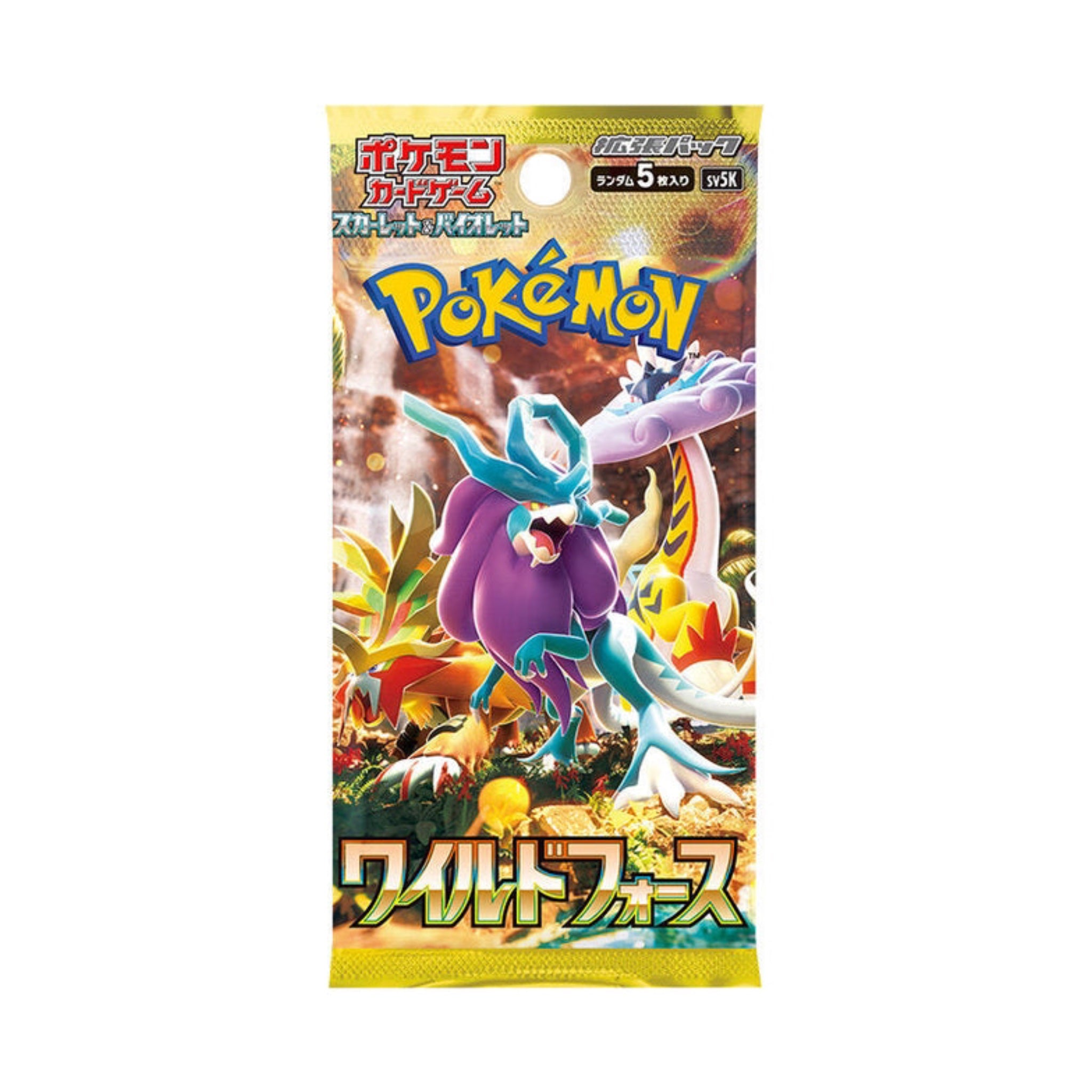 Pokémon Wild Force Booster Japanese