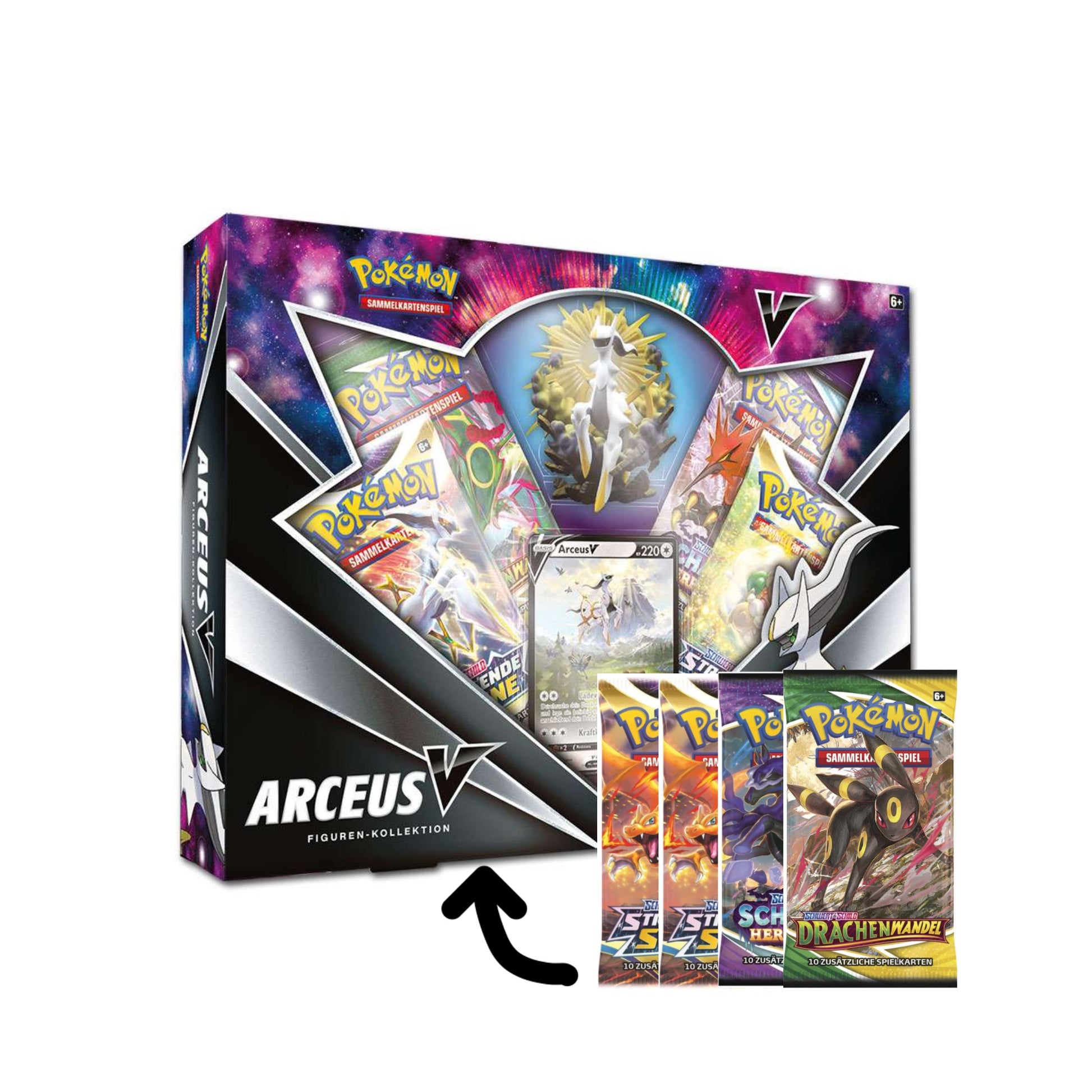 Pokémon - Arceus V Figuren Box - DE - Pokemon Evolutions TCG