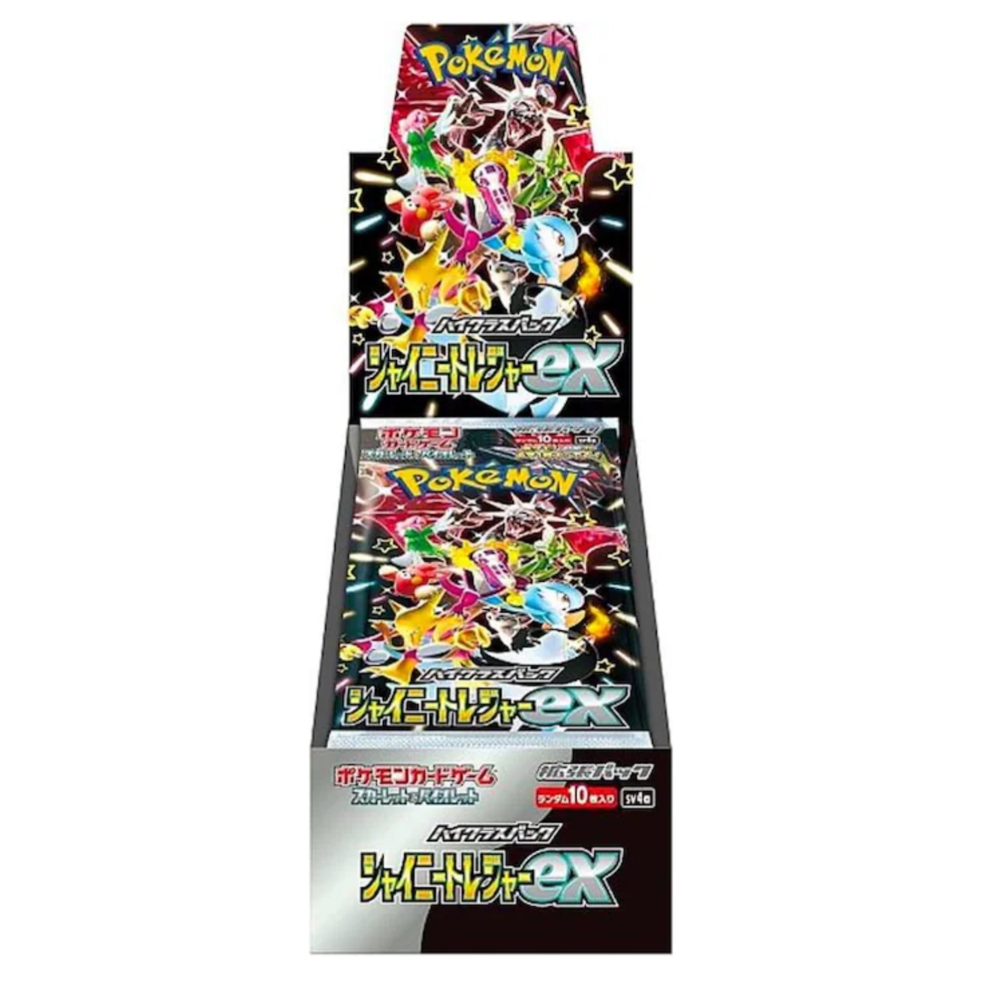 Pokémon Shiny Treasure ex Booster Display Japanese - Pokemon Evolutions TCG