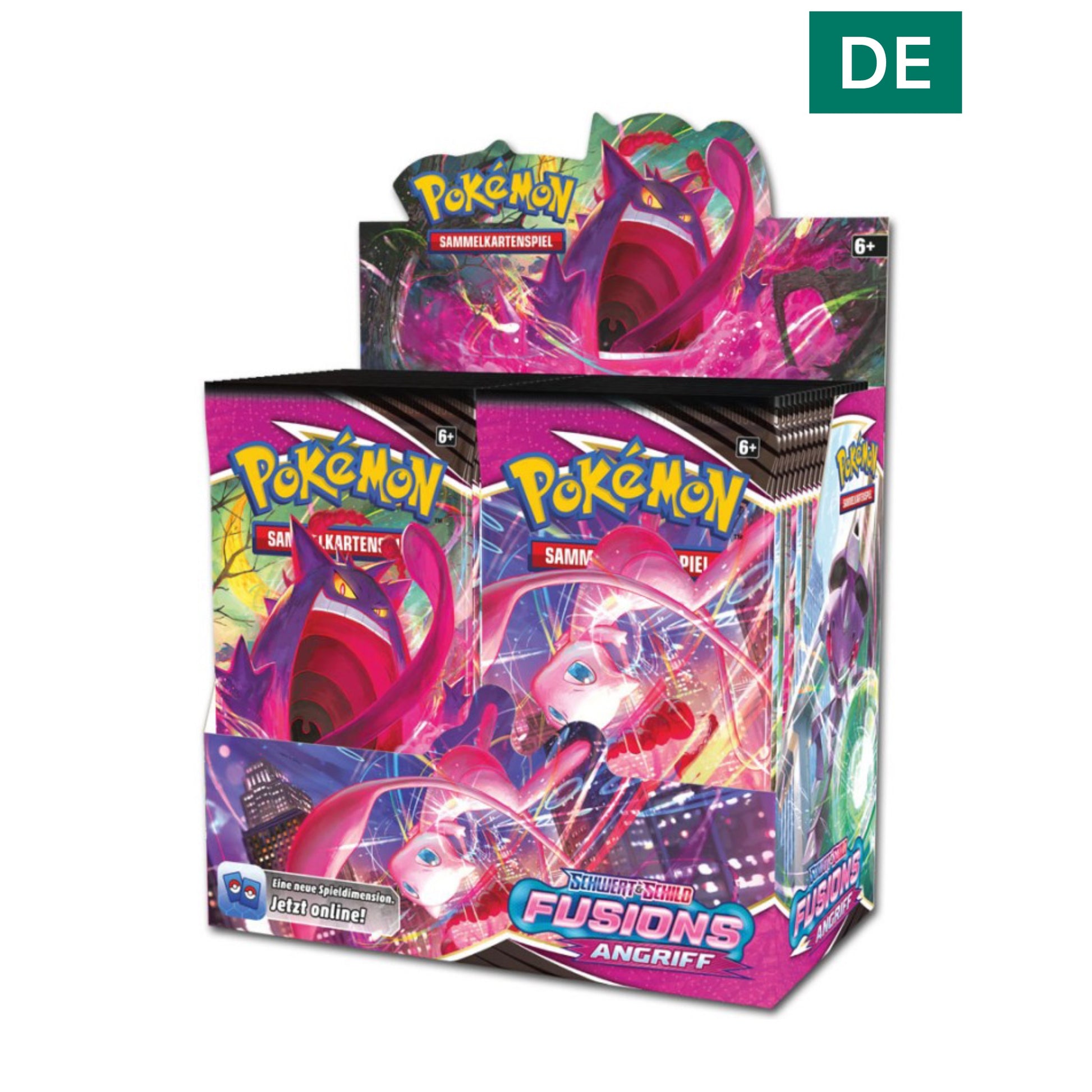 Pokémon Fusions Angriff Booster Display - DE - Pokemon Evolutions TCG