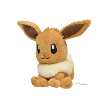 Pokemon Eevee Plushy #133 - Sitting Cuties - Pokemon Evolutions TCG