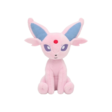 Pokemon Espeon Plushy #196 - Sitting Cuties - Pokemon Evolutions TCG