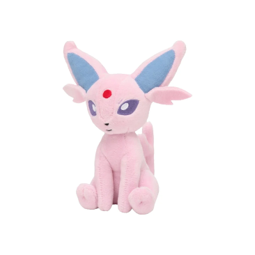 Pokemon Espeon Plushy #196 - Sitting Cuties - Pokemon Evolutions TCG