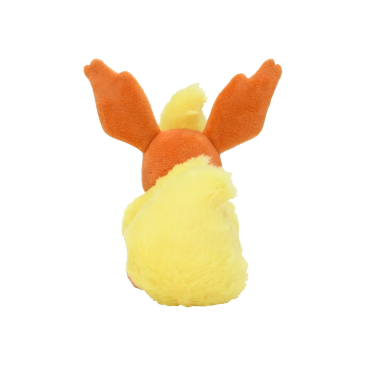 Pokemon Flareon Plushy #136 - Sitting Cuties - Pokemon Evolutions TCG