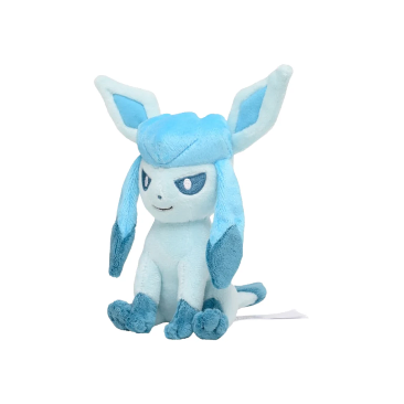 Pokemon Glaceon Plushy #471 - Sitting Cuties - Pokemon Evolutions TCG